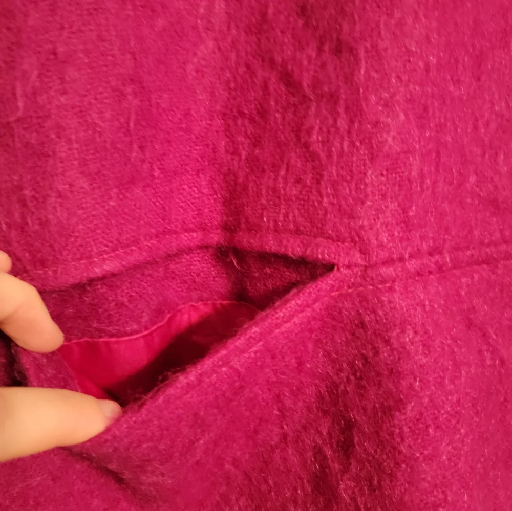 Vintage | Dark Pink Wool Jacket - Picture 2 of 9